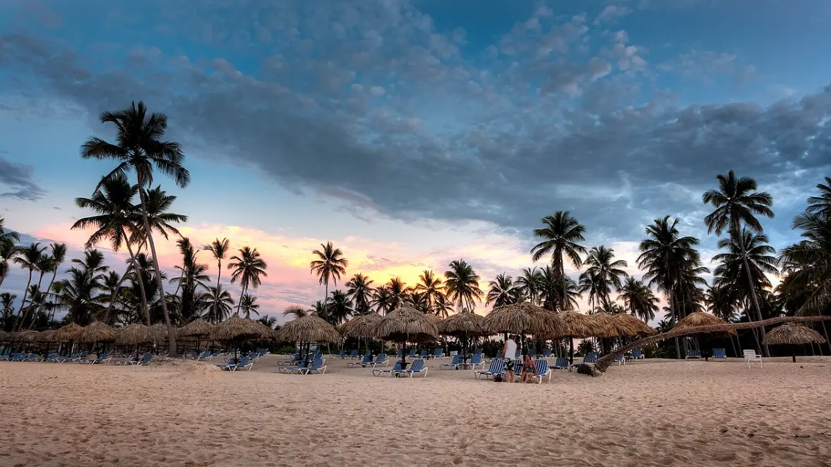 Sunset over Bávaro, Dominican Republic